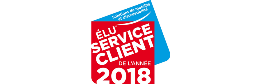 TK Home Solutions « Élu Service Client de l’Année 2018 » dans la catégorie Solutions de mobilité et d’accessibilité »