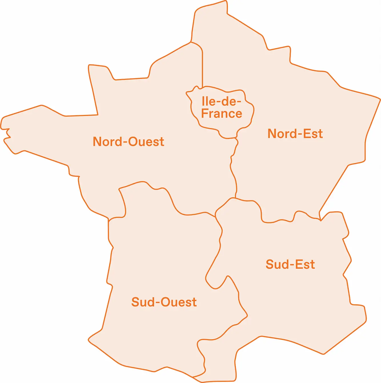 Carte de nos partenaires en France