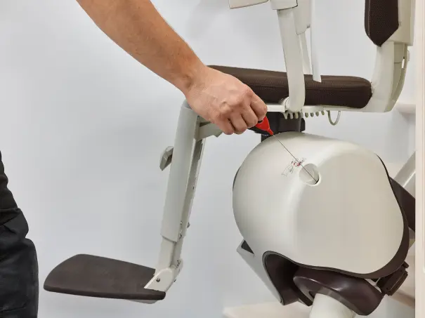 S100 Extérieur : Monte-escalier pour escaliers extérieurs